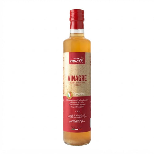 VINAGRE MANZANA ITALIA ORGANIC 500ML FUNAT — SKU 001693
