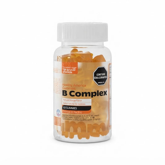 B-COMPLEX X60 GUMMIES HEALTHY AMERICA — SKU 001698