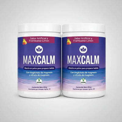 MAX CALM MAGNESIUM GLYCINATE + CITRATE X453 GR VEGAN  principal