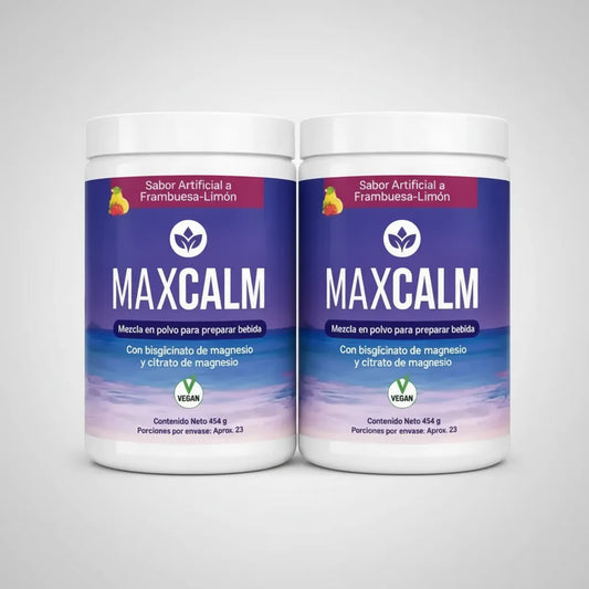 MAX CALM MAGNESIUM GLYCINATE + CITRATE X453 GR VEGAN  principal