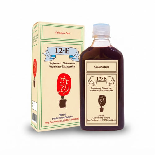 12-E SOLUCION ORAL X360ML. FLOMECOL — SKU 001721