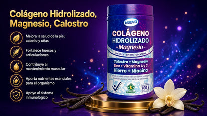 COLAGENO HIDROLIZADO (MAGNESIO) X700 GR. FLOMECOL ia_2