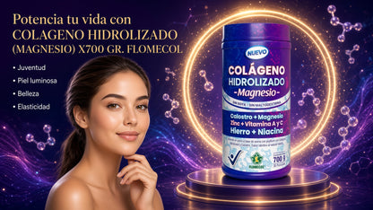 COLAGENO HIDROLIZADO (MAGNESIO) X700 GR. FLOMECOL ia_3