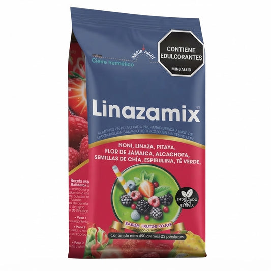 LINAZAMIX FRUTOS ROJOS 450GR. COLON CLEANSER — SKU 001733