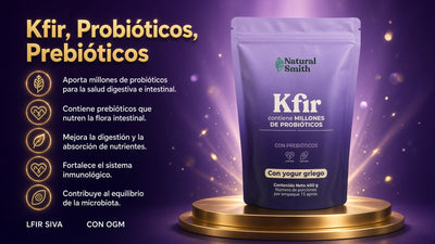 kEFIR YORGUR Y PROBIOTICOS X450 GR  NATURAL SMITH ia_2