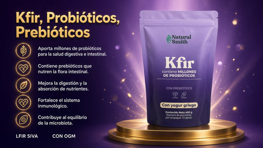 kEFIR YORGUR Y PROBIOTICOS X450 GR  NATURAL SMITH ia_2