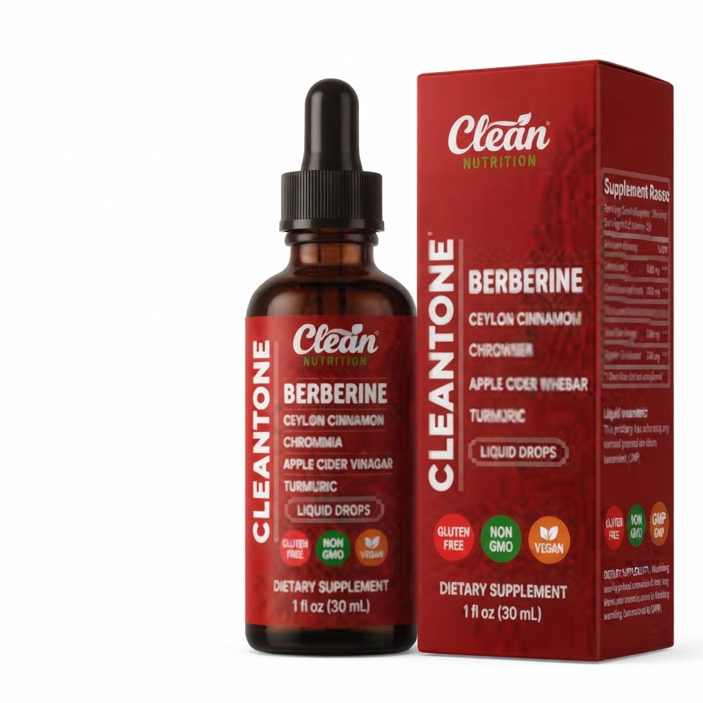 BERBERINE CLEANTONE X30 ML. CLEAN NUTRITION — SKU 001747