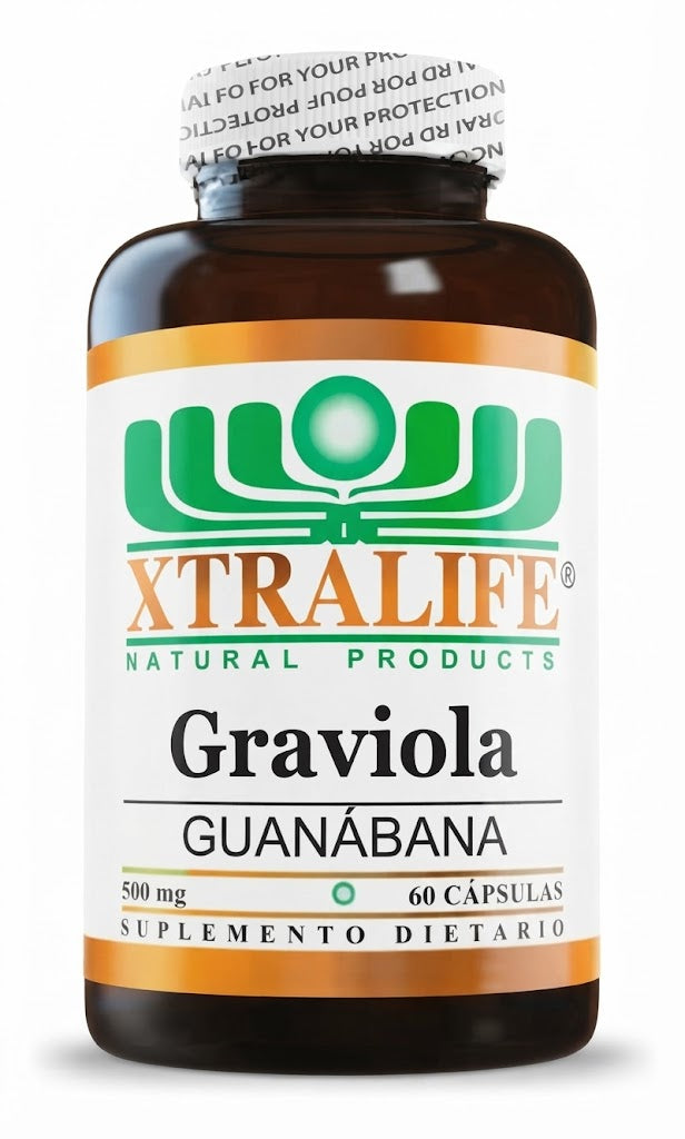 GRAVIOLA 800MG X 60 CAP XTRALIFE — SKU 001750