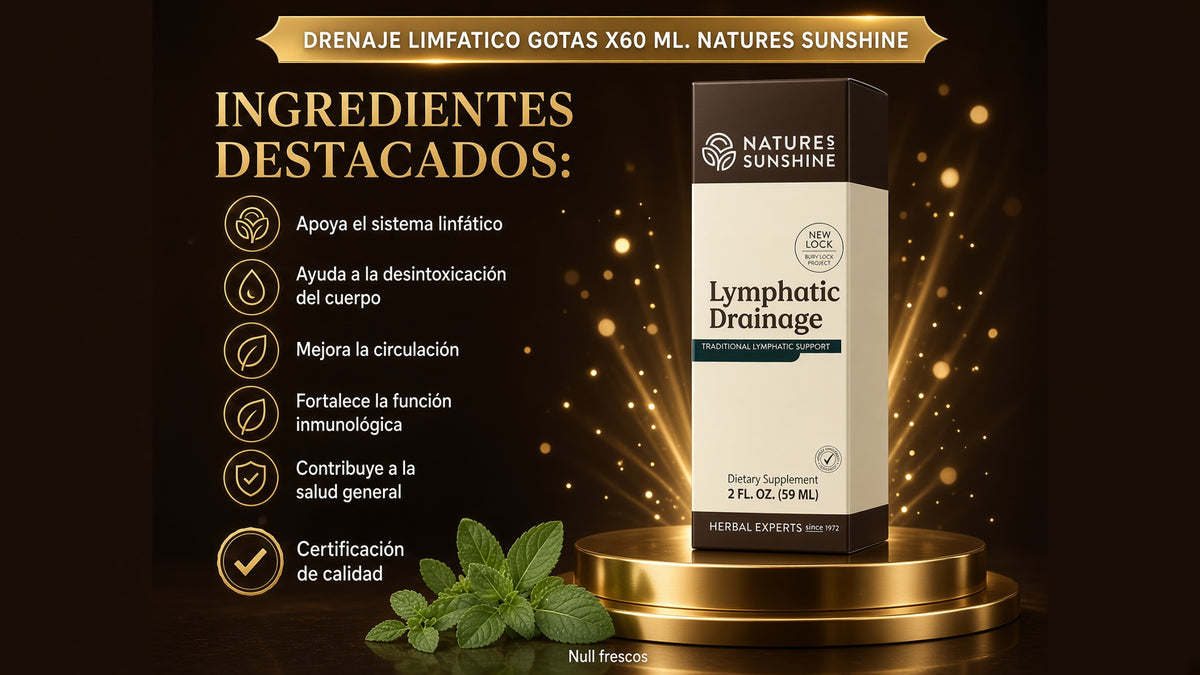 DRENAJE LIMFATICO GOTAS X60 ML. NATURES SUNSHINE ia_2