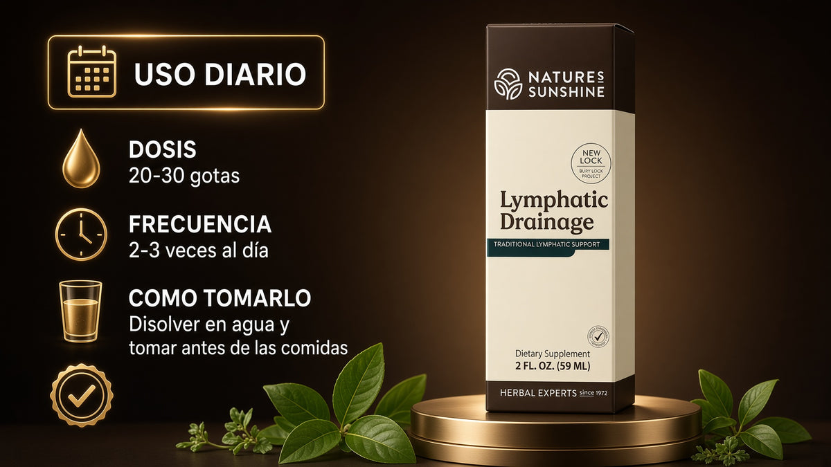 DRENAJE LIMFATICO GOTAS X60 ML. NATURES SUNSHINE ia_4