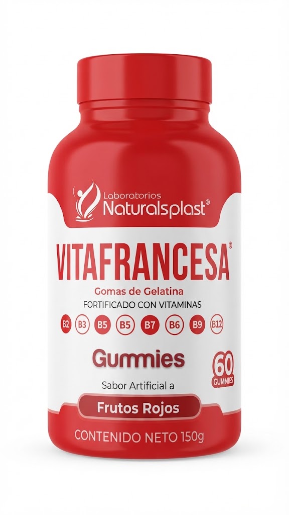VITAFRANCESA GOMAS X60 NATURAL PLAST — SKU 001766