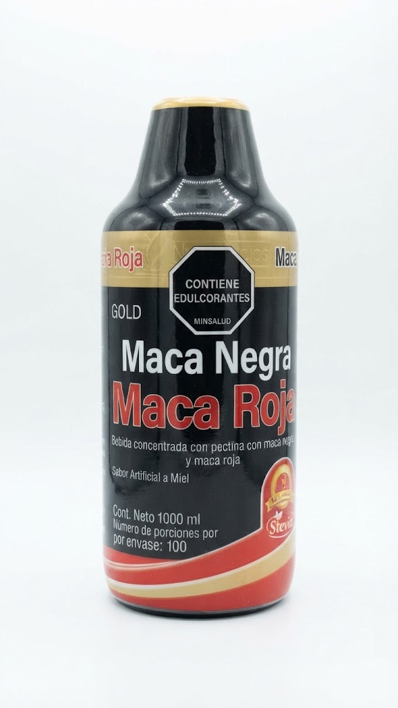 GOLD MACA NEGRA Y ROJA X1000 ML NATURAL PLAST — SKU 001777