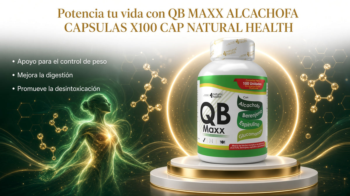 QB MAXX  ALCACHOFA CAPSULAS X100 CAP NATURAL HEALTH ia_3