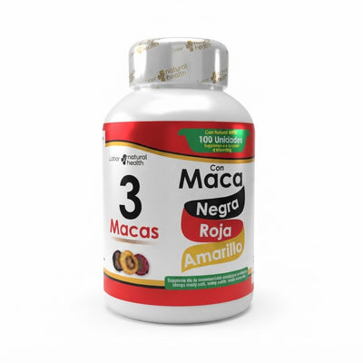MACA TRIPLE X100 CAP NATURAL HEALTH — SKU 001795
