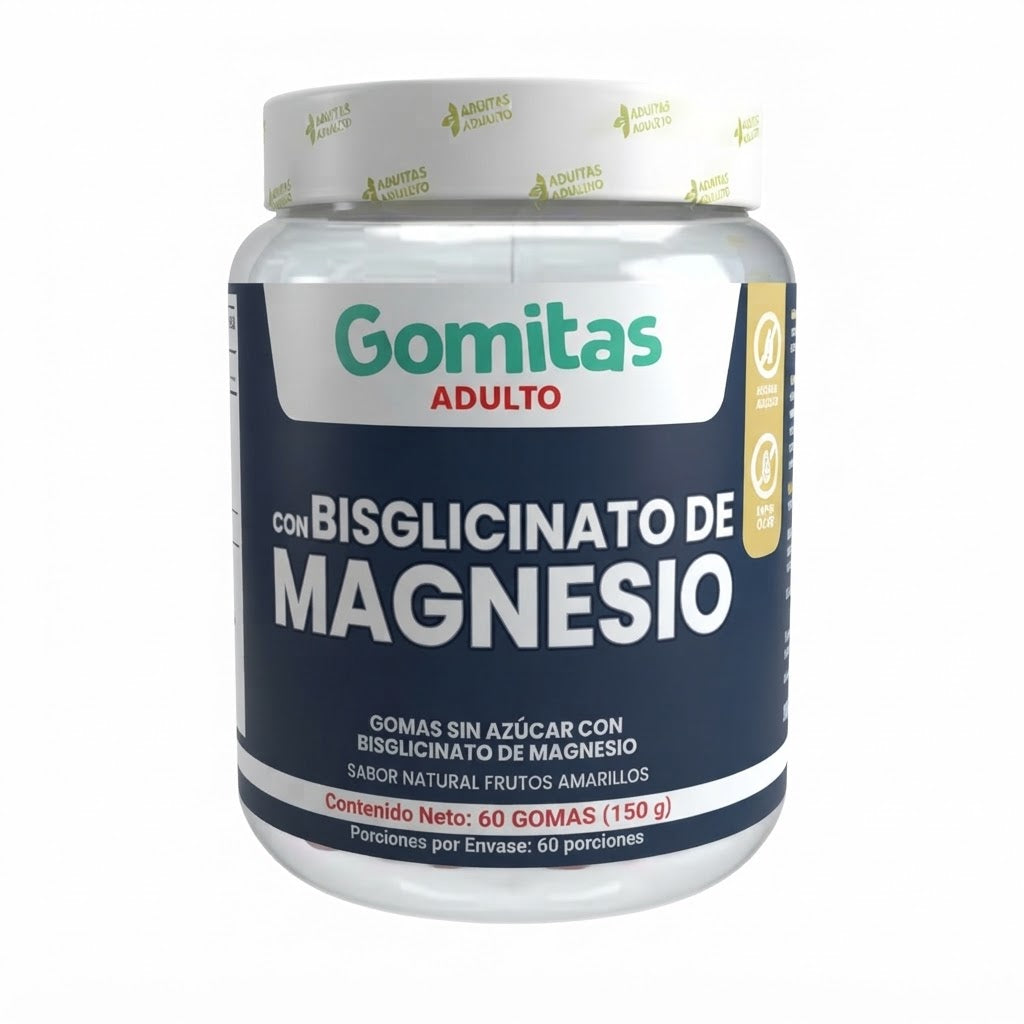GOMAS DE BISGLYCINATO X60 NATURAL HEALTH — SKU 001813