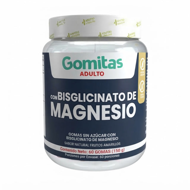 GOMAS DE BISGLYCINATO X60 NATURAL HEALTH — SKU 001813