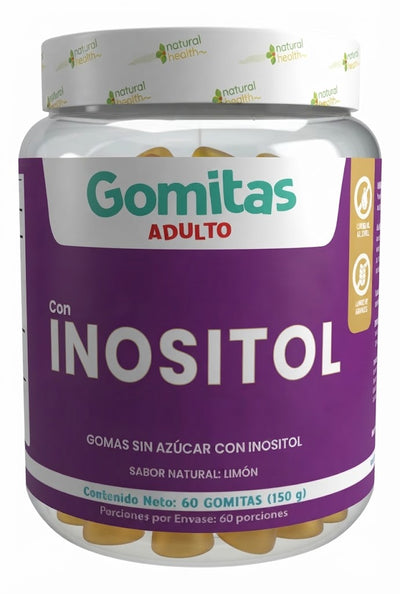 INOSITOL GOMAS X60 NATURAL HEALTH — SKU 001814