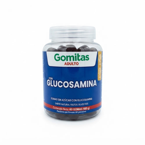 GLUCOSAMINA GOMAS X60 NATURAL HEALT — SKU 001815