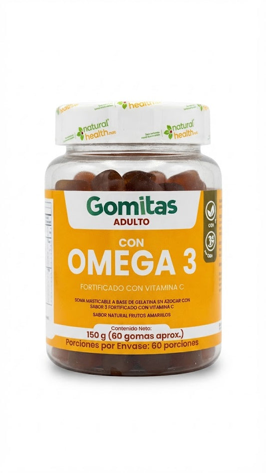 OMEGA GOMAS X60 NATURAL HEALTH — SKU 001818