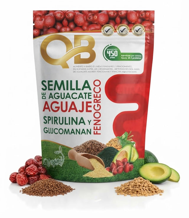 FIBRA QB X500 GR NATURAL HEALTH — SKU 001822