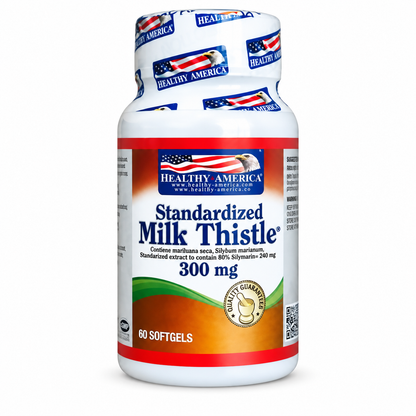 MILK THISTLE 1000MG CAP X60 CAPS. HEALTHY AMERICA principal