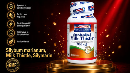MILK THISTLE 1000MG CAP X60 CAPS. HEALTHY AMERICA ia_2