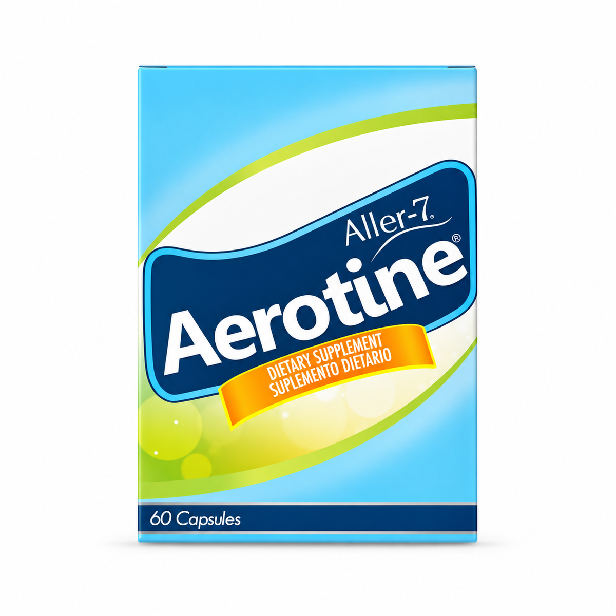 AEROTINE X 60 CAPS. HEALTHY AMERICA principal