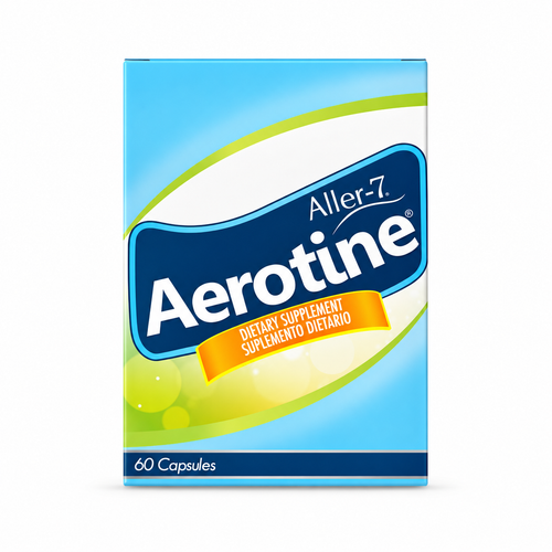 AEROTINE X 60 CAPS. HEALTHY AMERICA principal