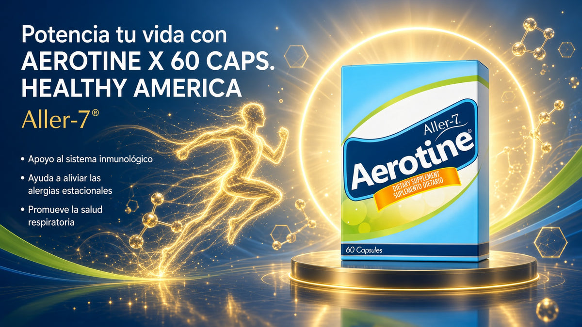 AEROTINE X 60 CAPS. HEALTHY AMERICA ia_3