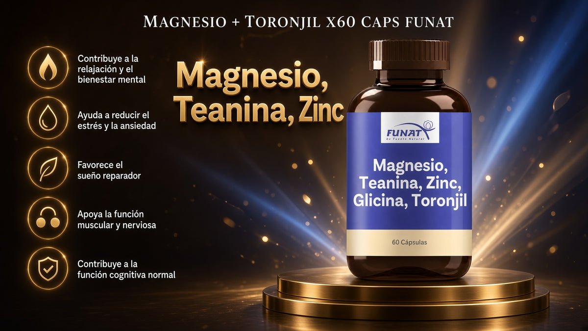 MAGNESIO + TORONJIL X60 CAPS FUNAT ia_2