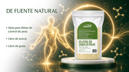 GELATINA SIN SABOR X 250GR FUNAT ia_3