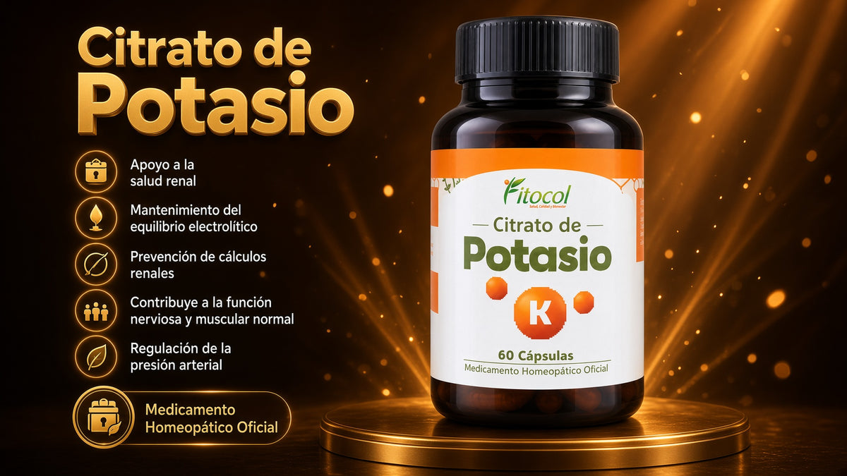 CITRATO DE POTASIO X60 CAPS. FITOCOL ia_2