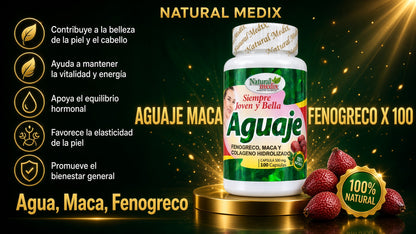 AGUAJE MACA FENOGRECO X 100 NATURAL MEDIX ia_2