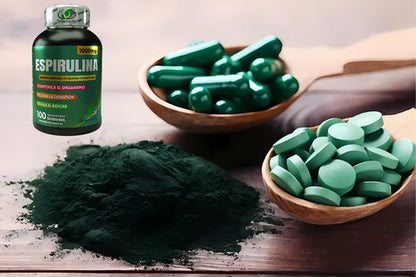 Espirulina Micro Alga 1000mg- Invima Sabor
