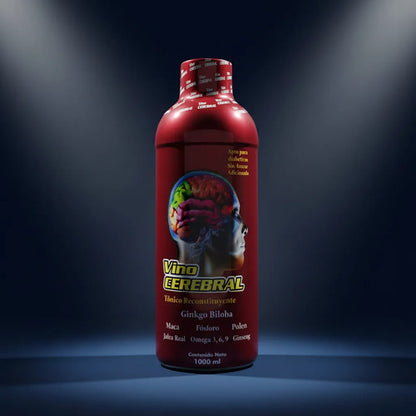 Vino Cerebral Tónico Reconstituyente Maca Jales Real X1000ml