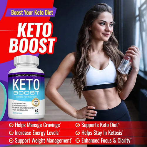 Keto Boost Diet Pills Suplemento Cetosis - Exoge...