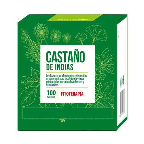 Castaño De Indias X100 Caps. Botanitas | Cápsulas naturales | Apoyo