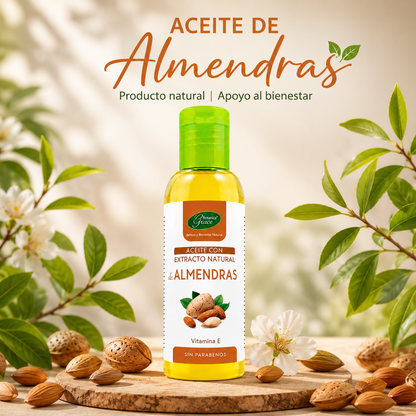 Aceite Almendras 140ML. Botanica | Producto natural | Apoyo al biene