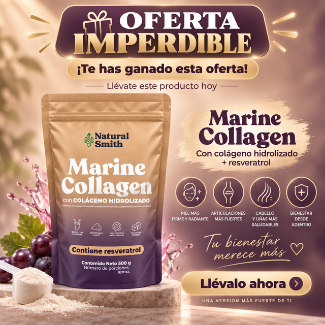 Marine Collagen x500 g Natural Smith