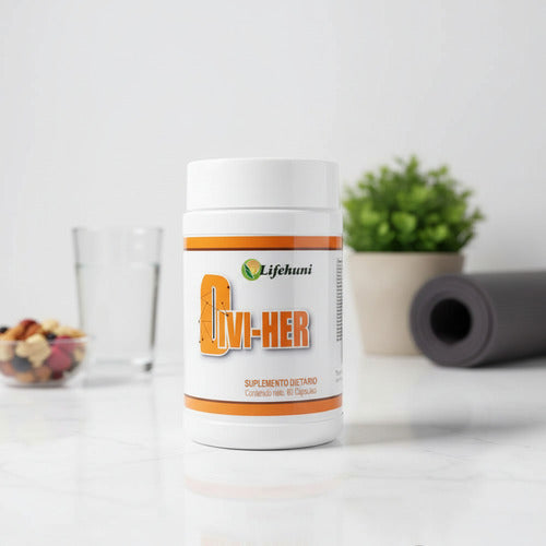 Divi-her Lifehuni | Suplemento Femenino para Hormonas, Energía y Bienestar – 60 Cáp