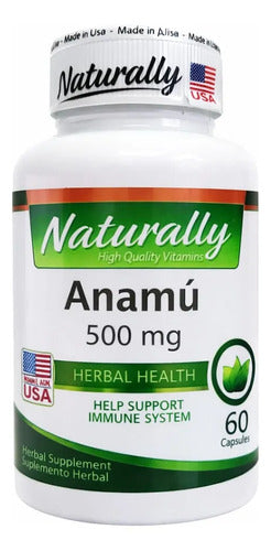 Anámu 500mg | Antiinflamatorio, Antibiótico Natural e Inmunidad – 60 Cápsulas