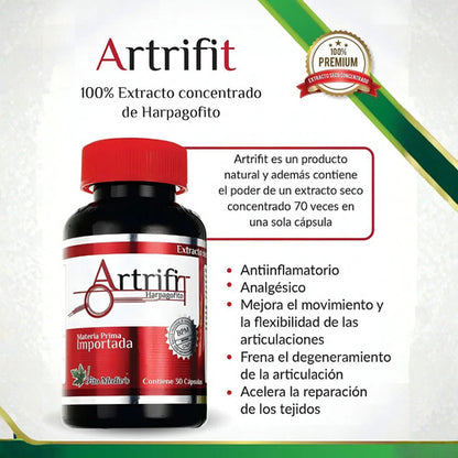 Harpagofito Artrifit Fito Medics | Articulaciones, Dolor y Movilidad – 60 Cápsulas