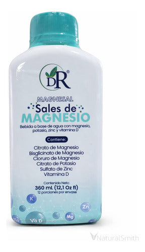 Magnesal Sales de Magnesio Doctor Rojas | Calambres, Relajación y Nervios – 360ml