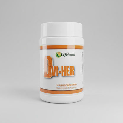 Divi-her Lifehuni | Suplemento Femenino para Hormonas, Energía y Bienestar – 60 Cáp