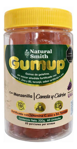 Gomas para Dormir Mejor Gumuo | Melatonina Natural y Relajación – 60 Unidades