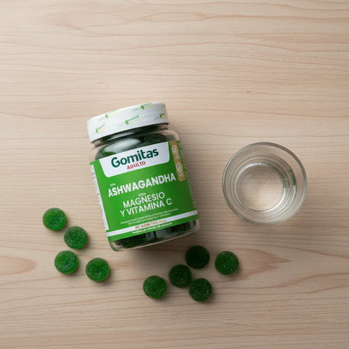 Gomitas Ashwagandha Magnesio Y Vitamina C Para Adultos 60 Un