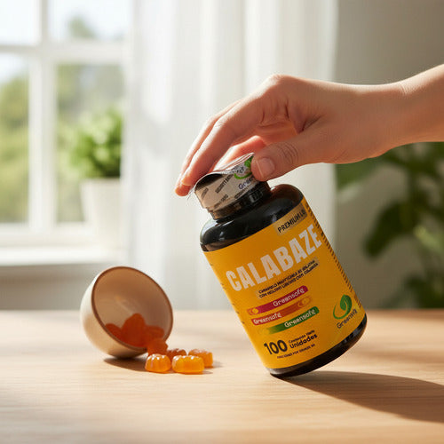 Calabaza Premium Line Greensoft | Próstata, Vejiga y Salud Masculina – 60 Cápsulas