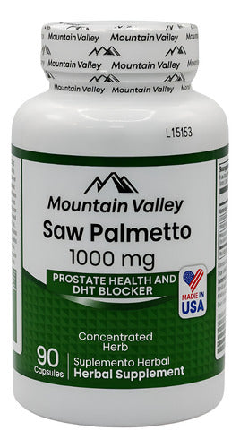 Saw Palmetto Mountain Valley | Salud de la Próstata y Vías Urinarias – 90 Cápsulas