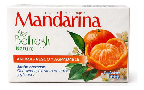 Jabón En Barra Belfresh Nature Mandarina 100g