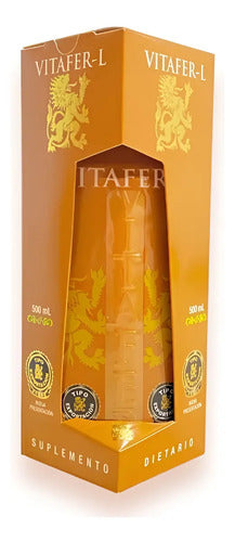 Vitafer-L Gold Multivitamínico Potenciador Pack x3 | Energía y Nutrición – 500ml